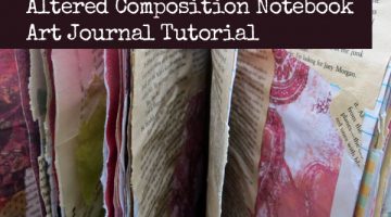 How to Make an Altered Composition Book Art Journal
