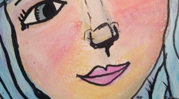 Using Dip Calligraphy Pens in Your Art Journal